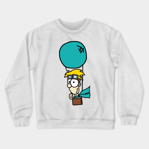 The balloonist Crewneck Sweatshirt by JatoLino